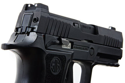 SIG SAUER P320 XCARRY グリーン ガス エアソフト ピストル - ブラック (SIG AIR & VFC 製) - 6MM