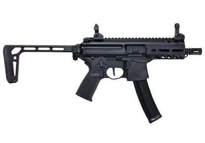 SIG SAUER MPX-K スポーツライン エアソフト AEG ライフル (SIG AIR & KING ARMS 製) - ブラック