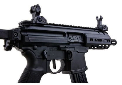 SIG SAUER MPX-K スポーツライン エアソフト AEG ライフル (SIG AIR & KING ARMS 製) - ブラック