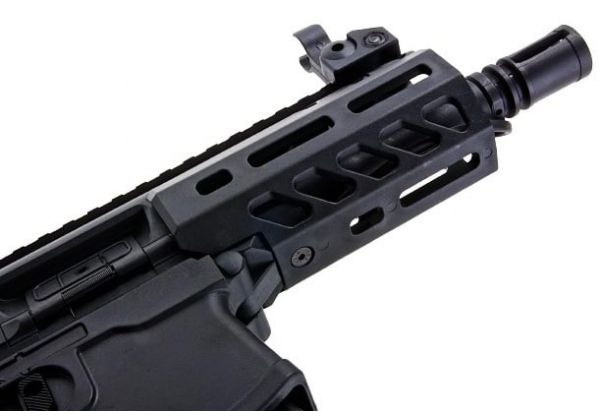 SIG SAUER MPX-K スポーツライン エアソフト AEG ライフル (SIG AIR & KING ARMS 製) - ブラック