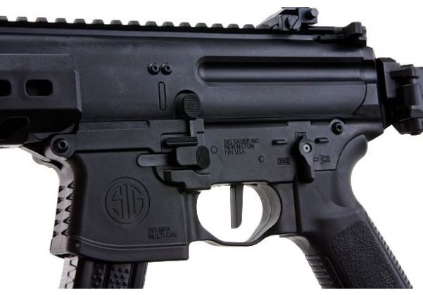 SIG SAUER MPX-K スポーツライン エアソフト AEG ライフル (SIG AIR & KING ARMS 製) - ブラック