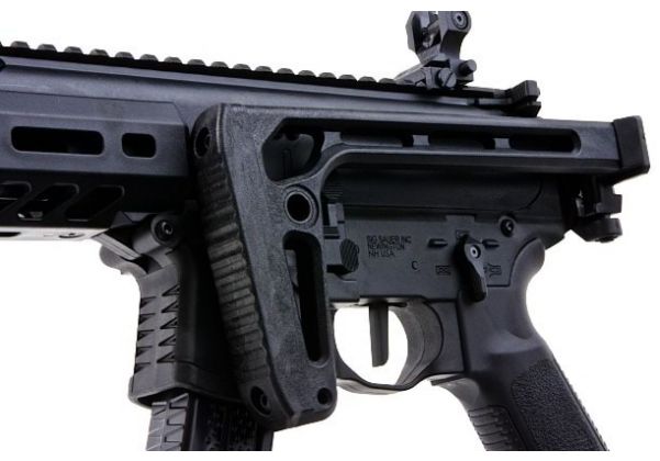 SIG SAUER MPX-K スポーツライン エアソフト AEG ライフル (SIG AIR & KING ARMS 製) - ブラック