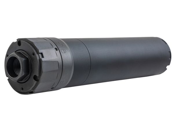 AKATSUKI SIG SLX Type 7.62 ダミーサプレッサー（フラッシュハイダー付き）（CNCアルミニウム / アルミ、ブラック）