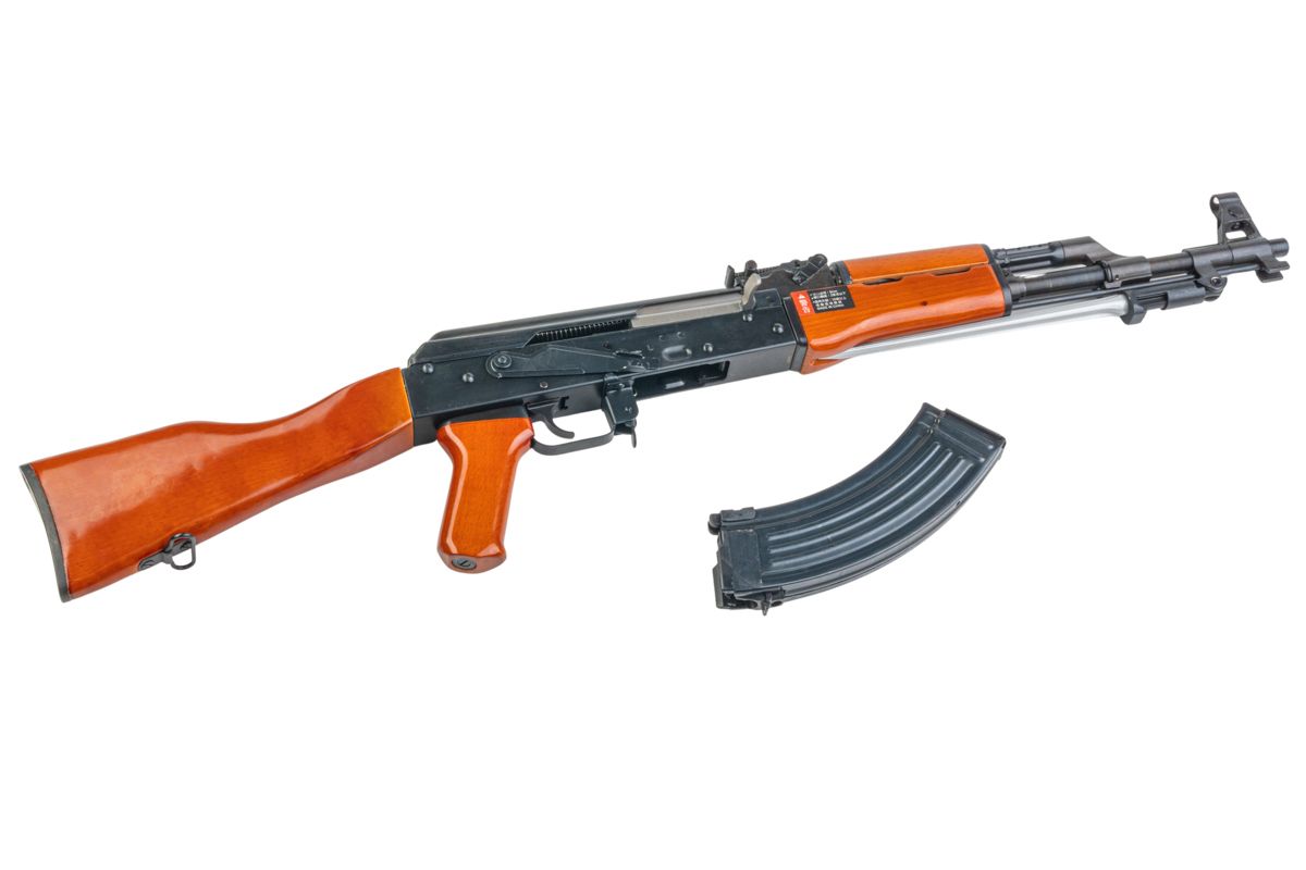 AKRIVA エアソフト 56式 エアソフト GBB ライフル (リアルウッド、フル