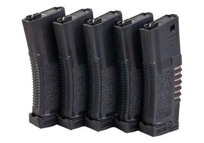ARES Amoeba M4マガジン（300発装填可能なエアソフト電動ガン用マガジン） - ブラック（5個入り/箱）