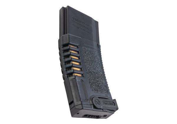 ARES Amoeba M4マガジン（300発装填可能なエアソフト電動ガン用マガジン） - ブラック（5個入り/箱）