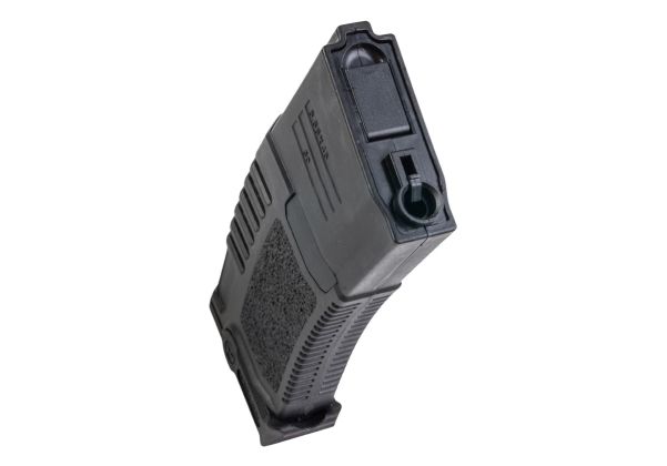 ARES Amoeba M4マガジン（300発装填可能なエアソフト電動ガン用マガジン） - ブラック（5個入り/箱）