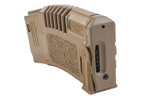 ARES Amoeba M4マガジン（300発装填エアソフト電動ガン用マガジン） - DE（5個入り/箱）