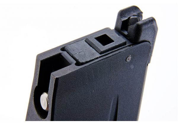 Alpha Parts TOKYO MARUI HI CAPA AIRSOFT GREEN GAS MAGAZINE (31ROUNDS, CNC ALUMINUM, BLACK)