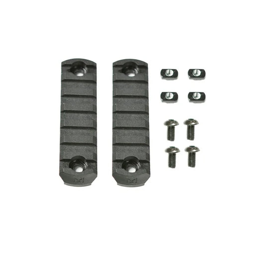APS 7スロット M-Lok 7レイルセクション（EE077 ）-ブラック