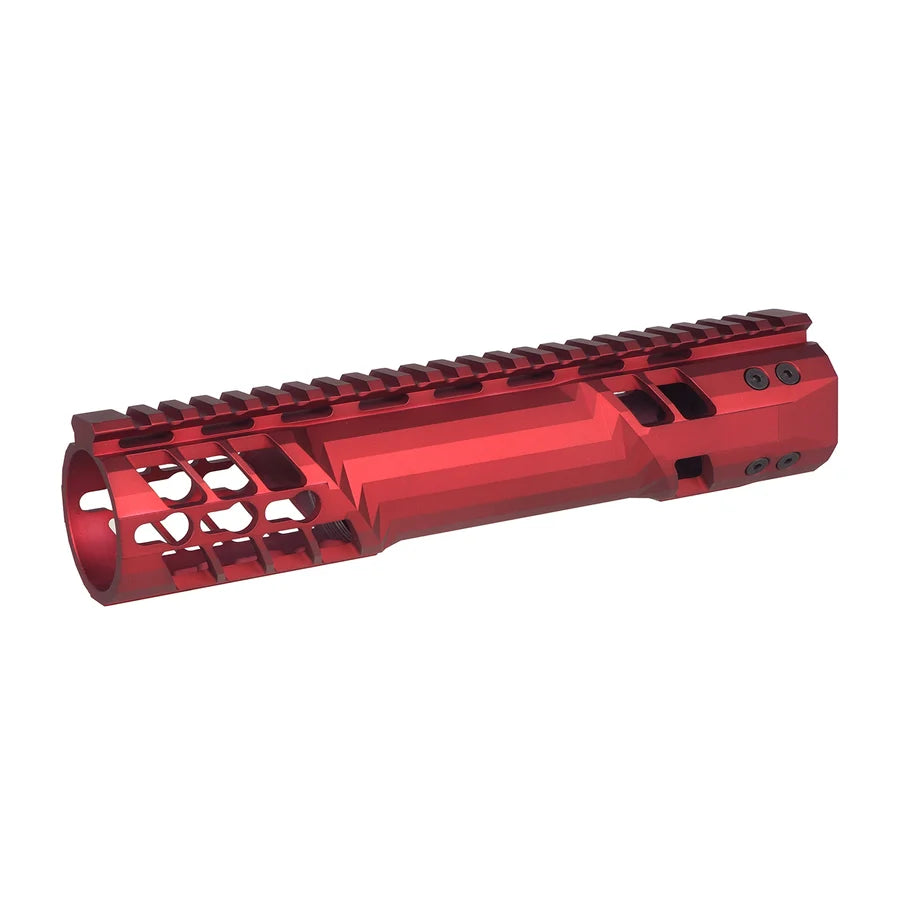 APS F1 Firearms C7K 9.75インチ ハンドガード（EMG F1 / APS ASR AEG用）（APS-F1018）- 赤