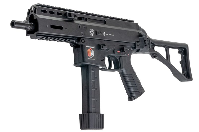 Archwick B&TライセンスAPC9 PRO GBBエアソフトSMG - ブラック