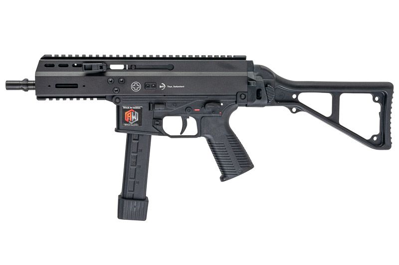 Archwick B&TライセンスAPC9 PRO GBBエアソフトSMG - ブラック