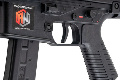 Archwick B&TライセンスAPC9 PRO GBBエアソフトSMG - ブラック