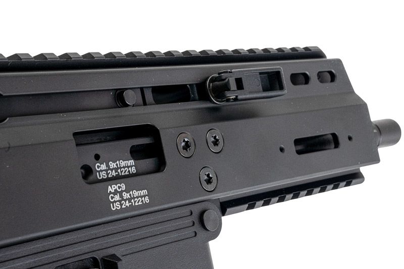 Archwick B&TライセンスAPC9 PRO GBBエアソフトSMG - ブラック