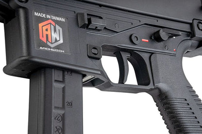 Archwick B&TライセンスAPC9 PRO GBBエアソフトSMG - ブラック