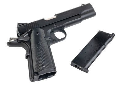 EMG 6mm プロショップ コルトライセンス 1911 コンバットエリートコマンダー GBB エアソフトピストル - BK (アーミー製)