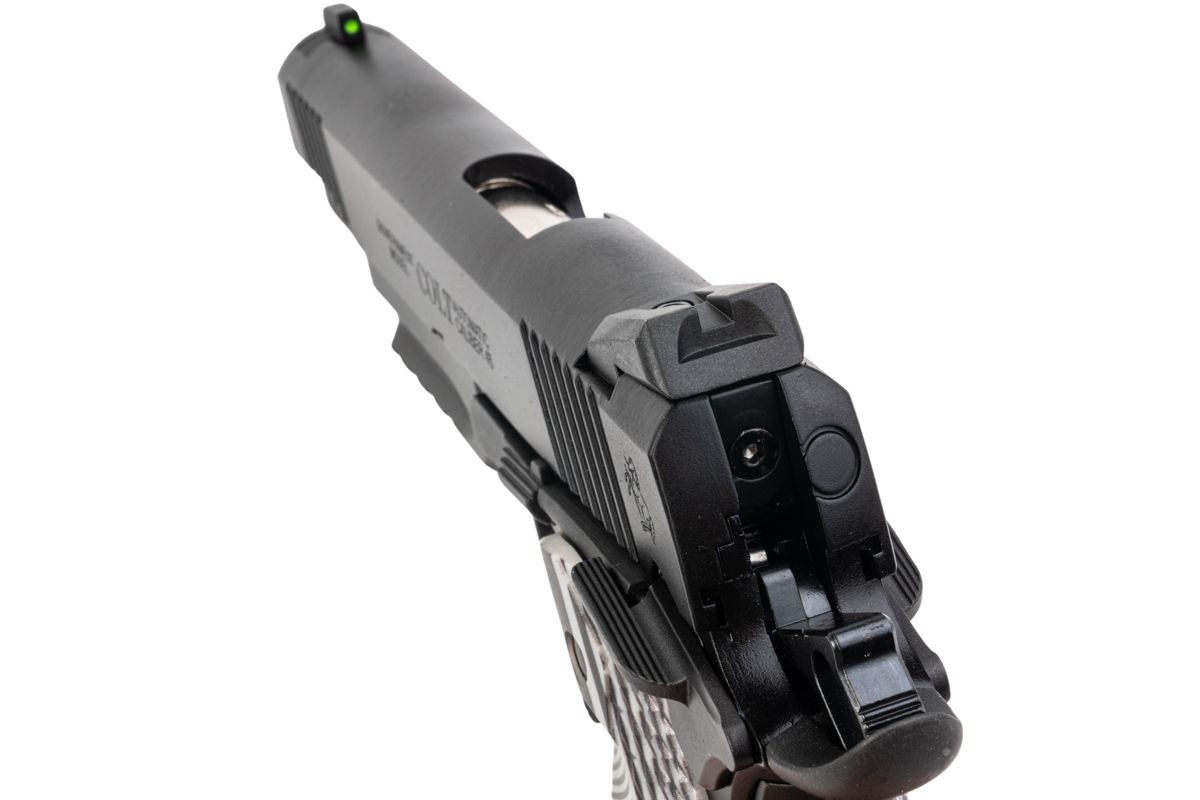 EMGCybergun コルトライセンス1911コンバットユニットGBBエアソフトピストル（T8） - ガバメントバージョン（Army Armament製）