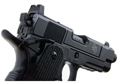 Army Armament R504 コスタ VIPスタイル グリーンガス エアソフトピストル RMRマウントベース付き - ブラック
