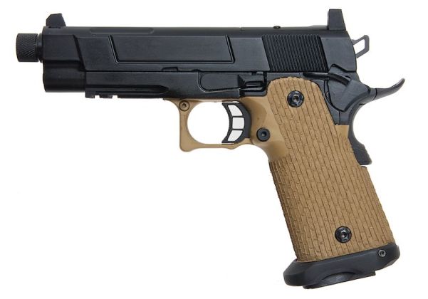 Army Armament R504 コスタ VIPスタイル グリーンガスエアソフトピストル（RMRマウントベース付き） - DE