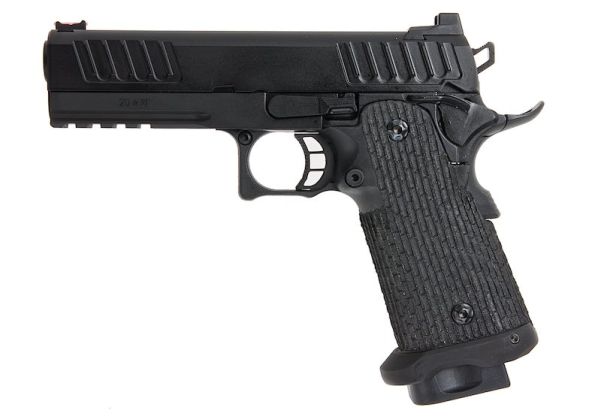 Army Armament HI-CAPA グリーン ガス エアソフトピストル - ブラック (R603)