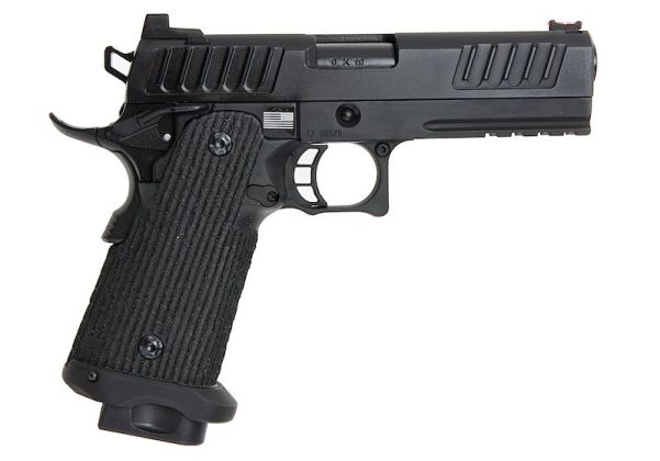 Army Armament HI-CAPA グリーン ガス エアソフトピストル - ブラック (R603)
