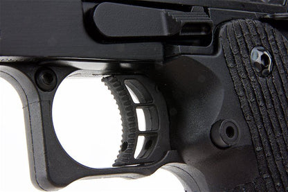 Army Armament HI-CAPA グリーン ガス エアソフトピストル - ブラック (R603)