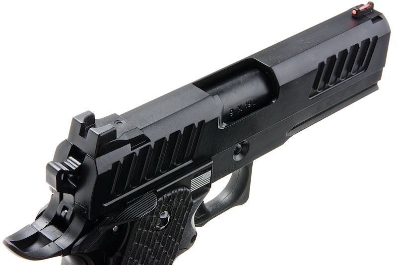 Army Armament HI-CAPA グリーン ガス エアソフトピストル - ブラック (R603)