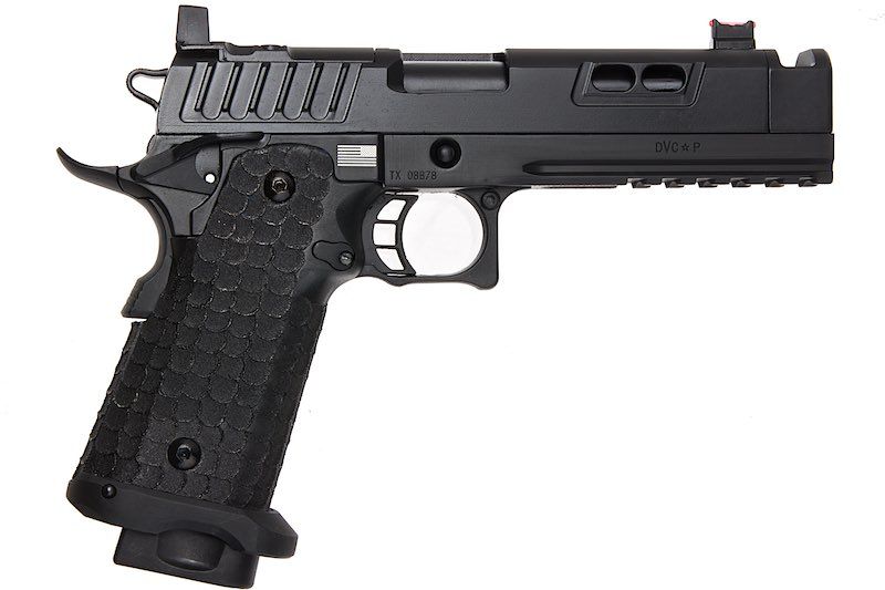 Army Armament R604 STI DVC P エアソフト グリーンガス エアソフトピストル - ブラック