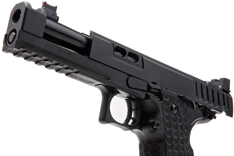 Army Armament R604 STI DVC P エアソフト グリーンガス エアソフトピストル - ブラック