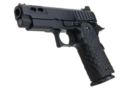 Army Armament R607 DVC キャリースタイル グリーンガス エアソフトピストル - ブラック