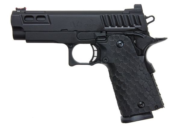 Army Armament R607 DVC キャリースタイル グリーンガス エアソフトピストル - ブラック