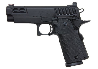 Army Armament R607 DVC キャリースタイル グリーンガス エアソフトピストル - ブラック