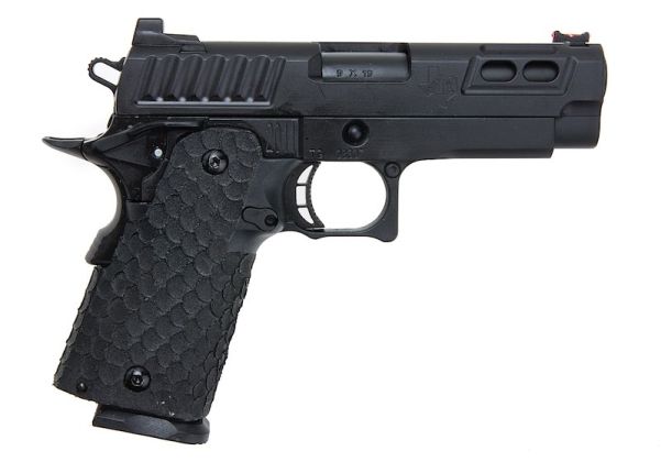 Army Armament R607 DVC キャリースタイル グリーンガス エアソフトピストル - ブラック
