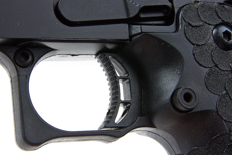 Army Armament R607 DVC キャリースタイル グリーンガス エアソフトピストル - ブラック