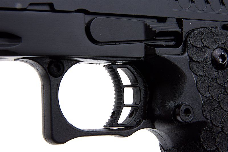 Army Armament R608 DVC 3GUN HI-CAPA グリーン ガス エアソフトピストル - BK