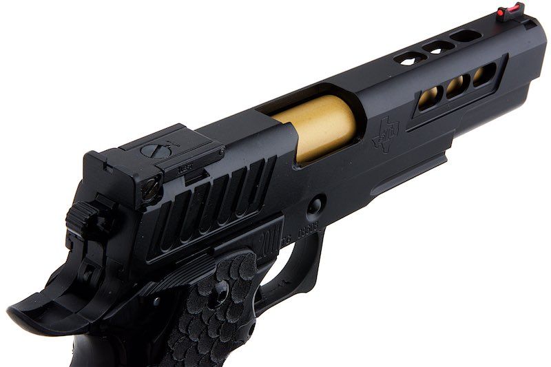 Army Armament R608 DVC 3GUN HI-CAPA グリーン ガス エアソフトピストル - BK