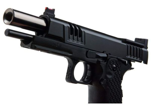 Army Armament RMR HI-CAPA グリーンガス エアソフトピストル - (第2世代、DS 標準グリップ) (R613)