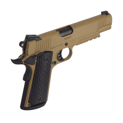 Army Armament キンバー ウォーリアー GBB エアソフトピストル (ARMY-R28) - タン/黄褐