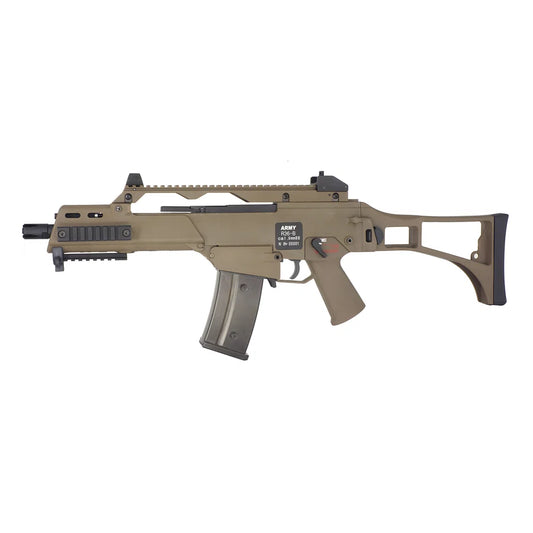 Army Armament R36 G36C ガスブローバックエアソフトガン (ARMY-R36-TAN)-AIRSOFT GOGO エアガン・サバゲー用品通販