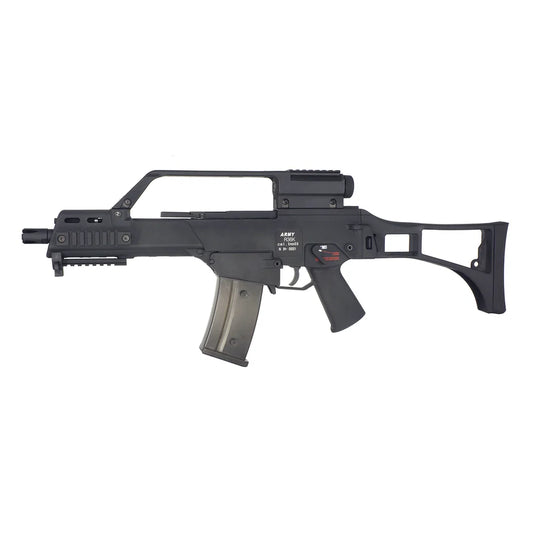 Army Armament R36K G36C 3.5倍スコープ付き ガスブローバック エアソフトガン (ARMY-R36K-BK)-AIRSOFT GOGO エアガン・サバゲー用品通販
