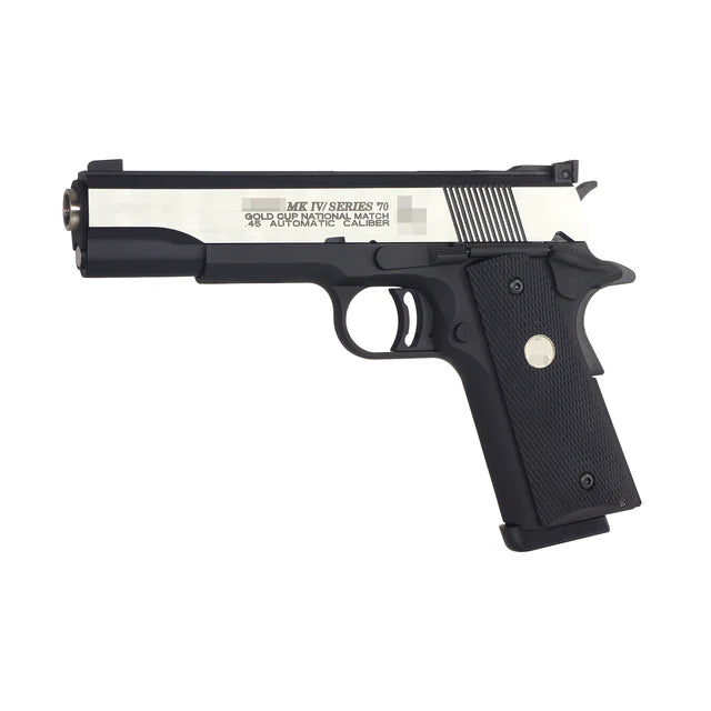 Army Armament 金(きん)カップシリーズ70 GBB エアソフトピストル (ARMY-R29) - ブラック 2トーン