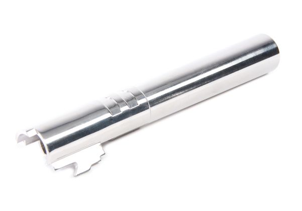 GK Tactical Tokyo Marui ハイキャパ5.1 アウターバレル（ステンレススチール） - 銀(ぎん)