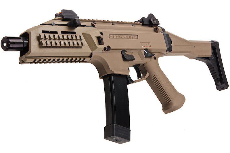 ASG CZ Scorpion  EVO3A1 エアソフト AEG ライフル - FDE