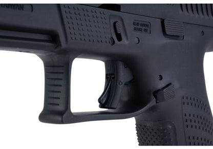 ASG CZ P-10C GBB ピストル エアソフトガン (CO2 バージョン、標準) - ブラック