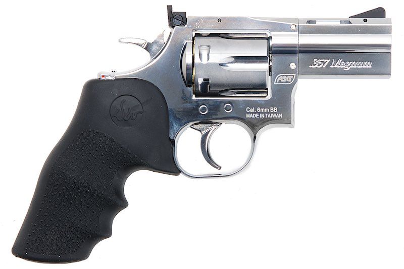ASG ダン・ウェッソン リボルバー 715 2.5インチ 6mm CO2バージョン - 銀(ぎん)（Wingun製）