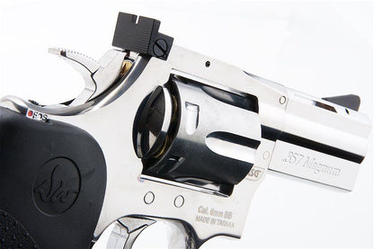 ASG ダン・ウェッソン リボルバー 715 2.5インチ 6mm CO2バージョン - 銀(ぎん)（Wingun製）