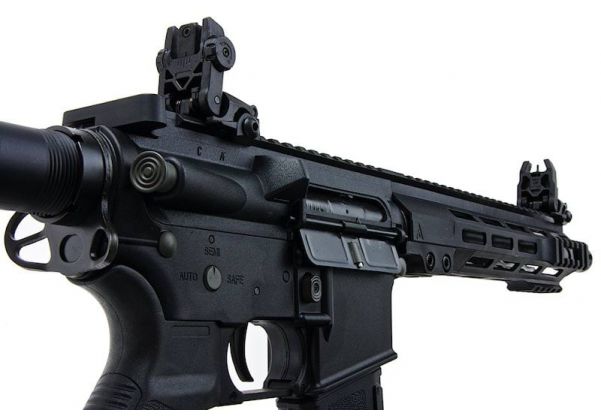 ARCTURUS LWT MK-1 CQB 10 インチ エアソフト AEG ライフル (スポーツバージョン、ブラック)