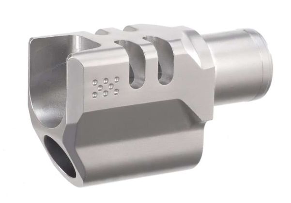 AW Custom 1911 コンペンセイター Mod 1（AW NEシリーズ / WE 1911シリーズ GBB用） - 銀(ぎん)