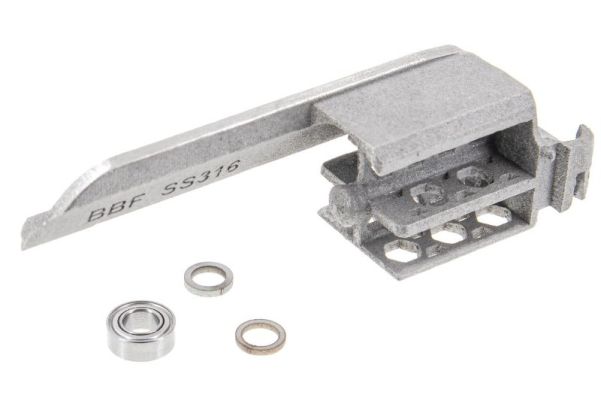 BBF Airsoft SIG Sauer M17 / M18 エアノズルマウント（ベアリング付き）（316スチール、ブラック）